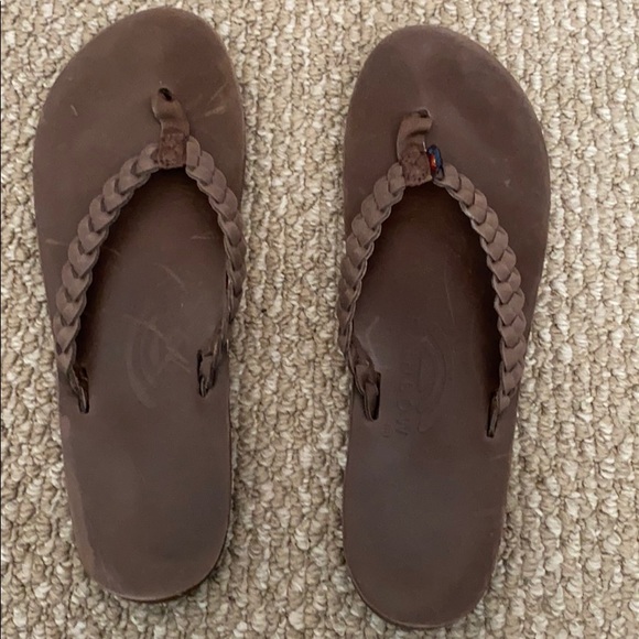 Rainbow Shoes - Rainbow Flirty braidy single layer sandals